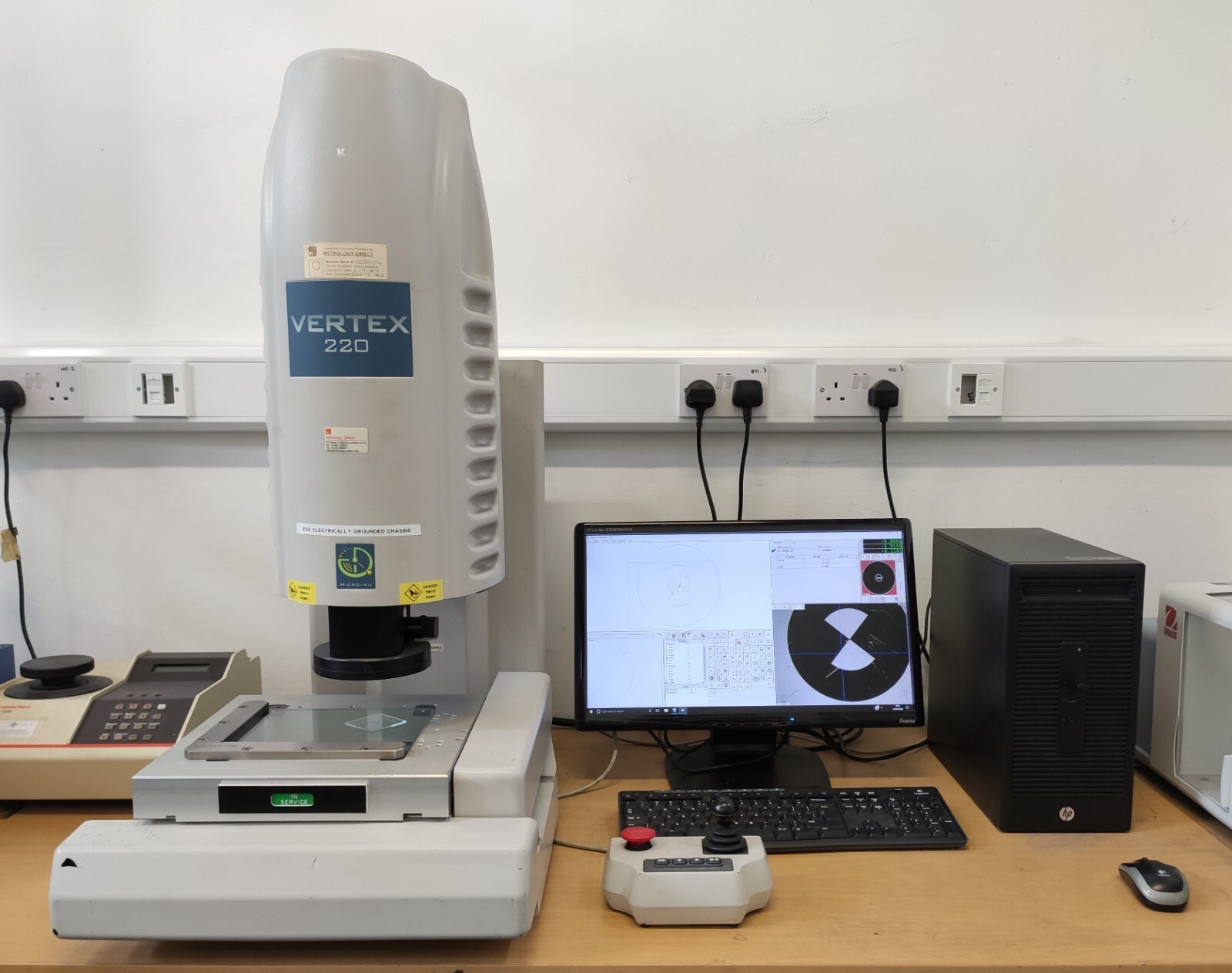 MicroVu Vertex 220 Optical CMM (Coordinate Measuring Machine) eBay