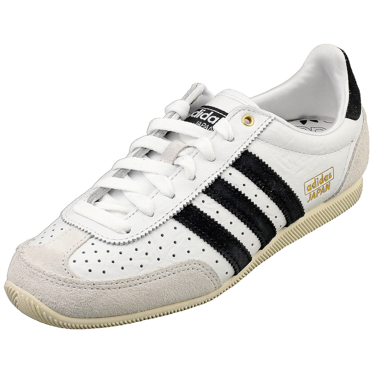 adidas Japan Womens Casual Sneakers in White Black - 7.5 US