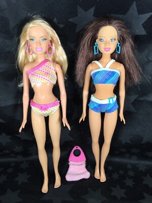 Barbie 2006 Puppen - Glam Beach Barbie & Teresa Dolls
