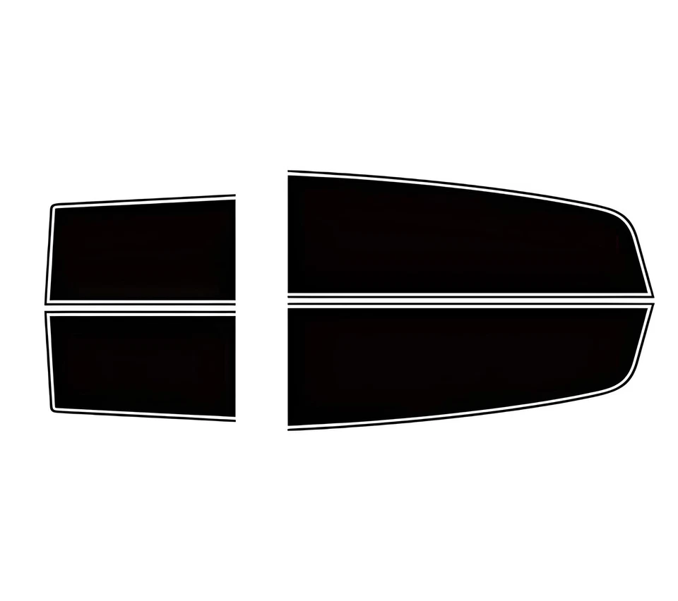 Car Hood Tailgate Sticker Graphics Decal For Chevrolet Camaro Bonnet Rear Stripe - Image 2 of 4
