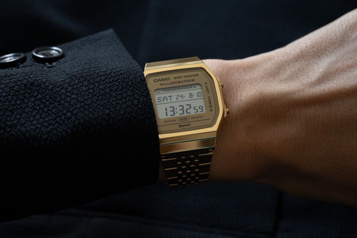 カシオ ABL-100WEG-9A Bluetooth　ゴールド ABL100WEG-9AVT | CASIO VINTAGE Gold | CASIO