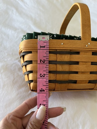 Longaberger | 1997 Heartland Berry Basket | Liner Protector Small Chore | EUC - Picture 11 of 13