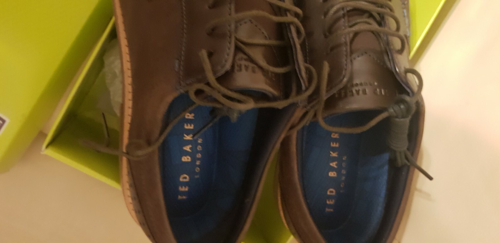 Ted Baker Deekun Mens Brown Casual 