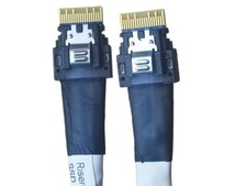 38pin Host to SFF-8654 Slim Target PCI-E Slimline SAS 4.0 SFF-8654 4i Cable 53cm