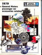 1979 Gm Passenger Car Accesories Catalog Automobile Brochure Ex 021917jhe 1979 Gm Passenger Car Accesories Catalog Automobile Brochure Ex 021917jhe