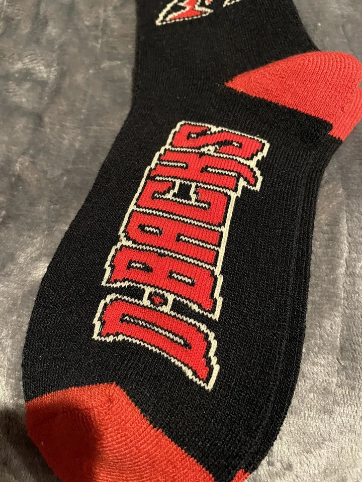 1 Pair Arizona Diamondbacks Crew Socks, Size LG - Image 2 of 4