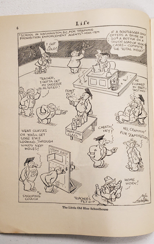 Life Magazine January 26 1928 Beguiling Eyes Raymond Thayer ~Cartoon Art - Picture 4 of 8