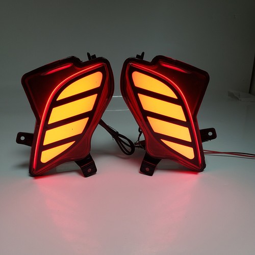 Rear Bumper Brake Light Fog Lamp Turn Signal Light Fit Toyota Highlander 2020-22 - Picture 12 of 14