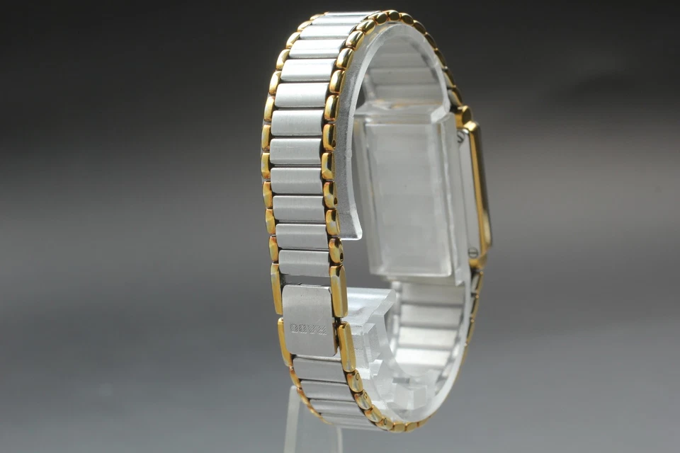 [Near MINT] Rado Florence 204.3631.2 Gold 2 Stones Tank Womens Qz Watch JAPAN - Image 4 of 4