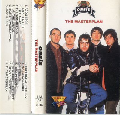 OASIS ''THE MASTERPLAN'' EGYPT K7 MC CASSETTE TAPE ALB AUDIO EGYPTE 1998/ + RARE +
