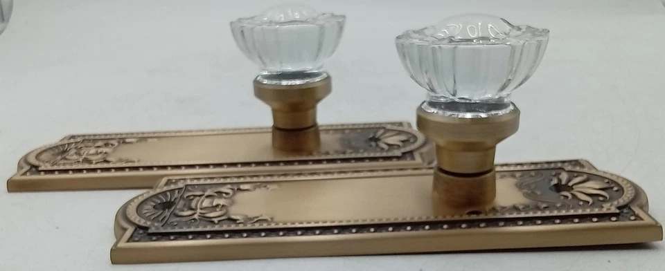 Nostalgic Warehouse Meadows Plate & Interior Crystal Door Knob - Image 4 of 4