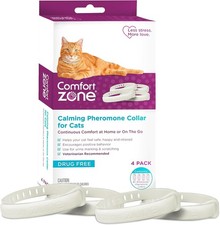 Comfort Zone 4 Pack Cat Calming Collar