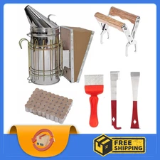 Honey Lake Bee Smoker Kit, Bee Smoker for Beekeeping Included Bee Hive Smoker