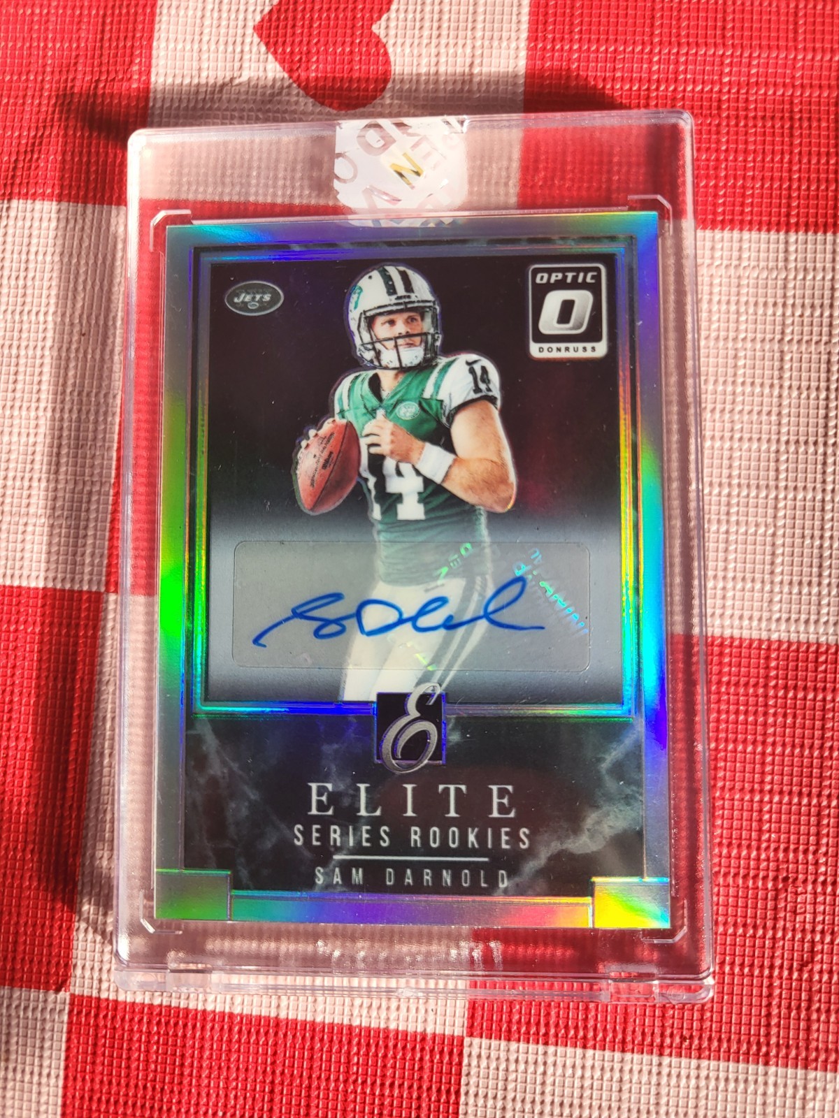 Sam Darnold Panini Donruss Optic Rookie Elite Series Autographs #SD Base