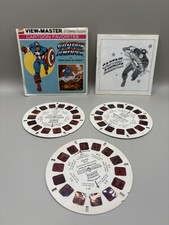 VTG Marvel CAPTAIN AMERICA View-Master GAF Cartoon 1977