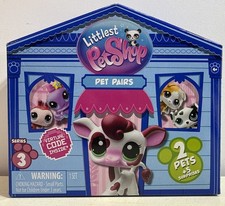 Littlest Pet Shop G7 Series 3 PET PAIRS Green Paw COWABUNGA NEW SEALED