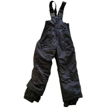 Sport Essentials Black Unisex Snow Bib Kids 4