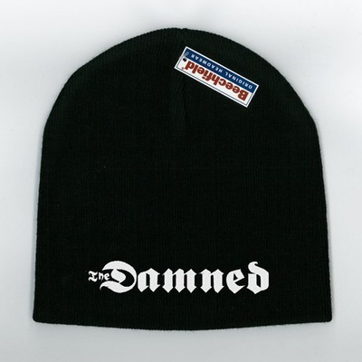 THE DAMNED New Black Beanie Cuffed or Pull-On Hat