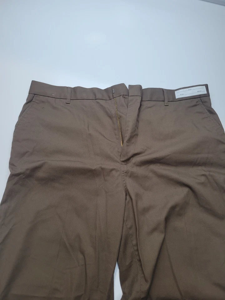 TwinHill UPS Hombres Talla 42 L United Parcel Service Auténtico Uniforme Pantalones Marrón Foto 2 de 4