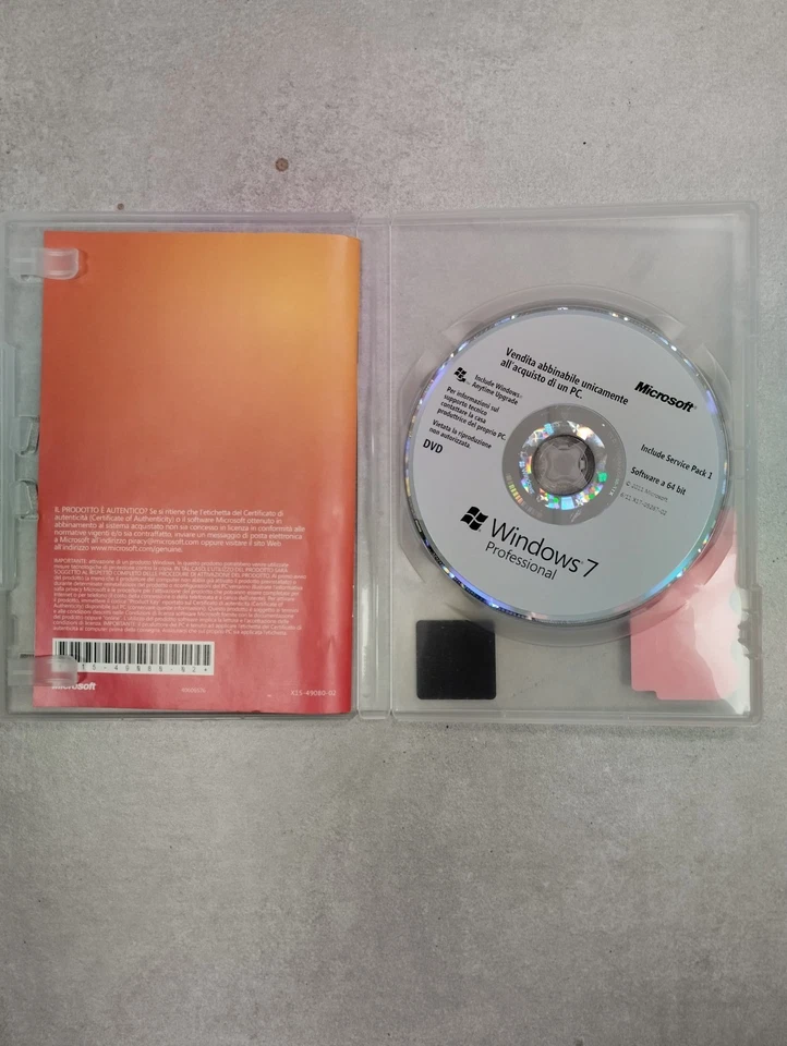 Windows 7 Professional RETAIL DVD BOX Italiano 32/64 BIT - Immagine 2 di 4