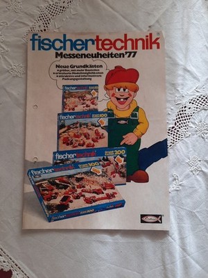 fischertechnik Programm Messeneuheiten 1977                     [6]