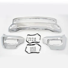 Front Bumper Cover Lower Face Bar Chrome Steel Fit For RAM 1500 Pickup 2019-2022