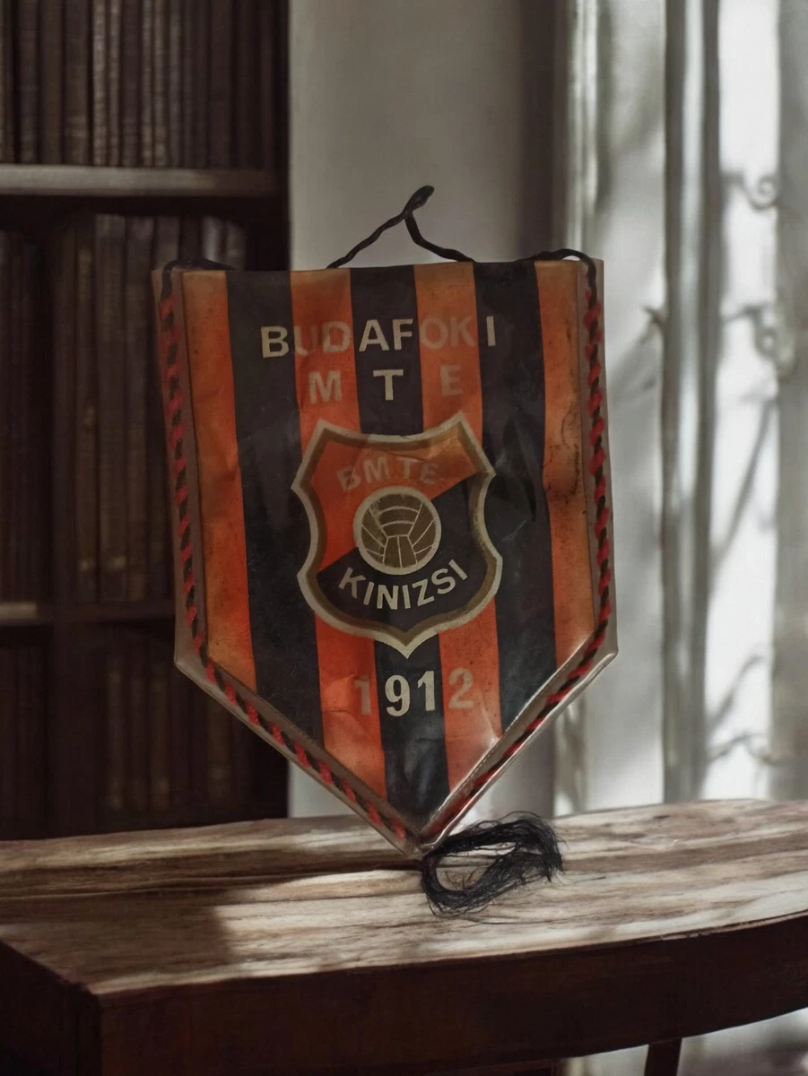 Ancien Fanion De Football SC Charleroi - Vintage Tissu France