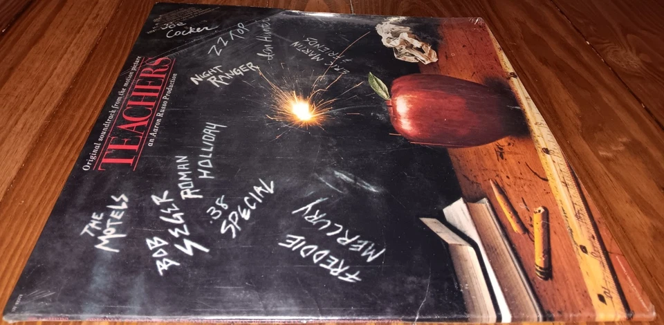 Teachers SEALED PROMO Original Soundtrack From The Motion Picture Vinyl LP 1984 - Image 3 of 4