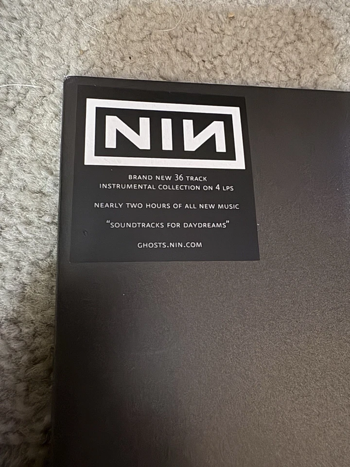 OOP Nine Inch Nails Ghosts I-IV Vinyl 2008 4 x 12" LP Records NIN Preowned - Image 2 of 4
