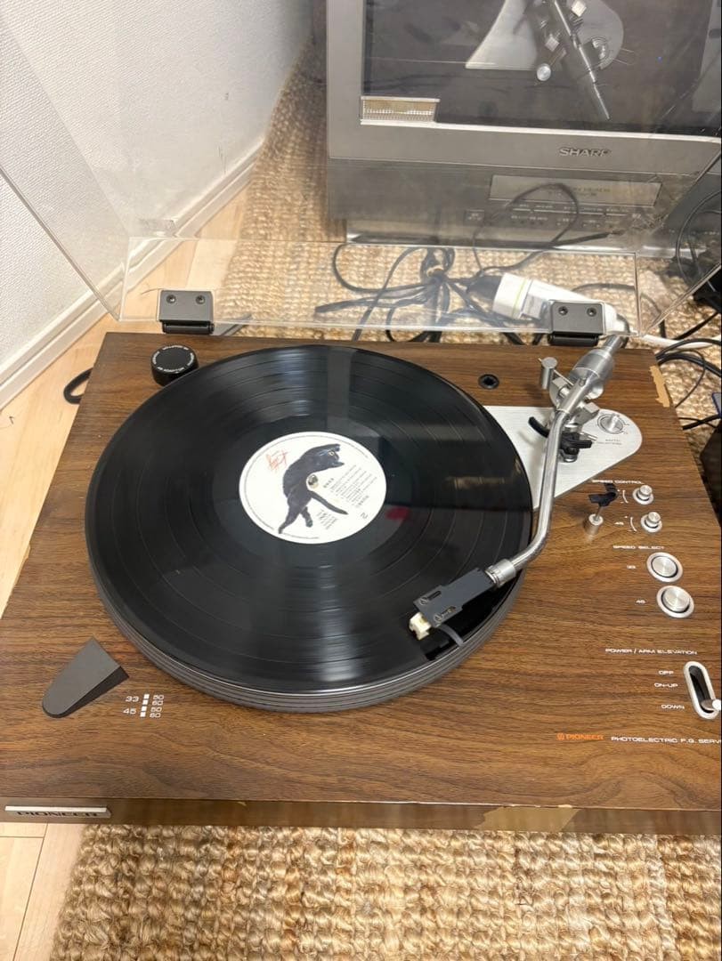 Pioneer PL-1250 Direct Drive Turntable Record Player Operati