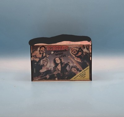 Scorpions World Wide Live Cassette Tape Used VG+ 80s Rock Pop Glam
