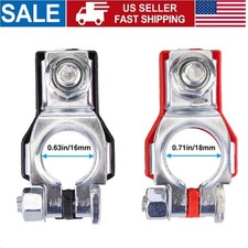 2PCS CAR BATTERY TERMINAL CONNECTOR CLAMP ADJUST DISCONNECT QUICK RELEASE TOOL