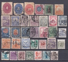 Lot 4 de timbres du Mexique