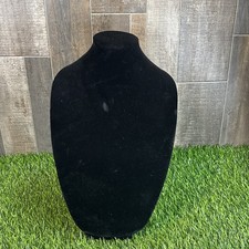 Black Velvet Jewelry Necklace Display Bust Stand 15  Darice