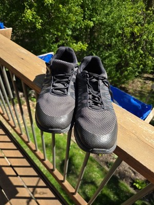Drew Player 40105 Men's Athletic Walking Sneakers Size 13 W45  (4E), Black/Gray