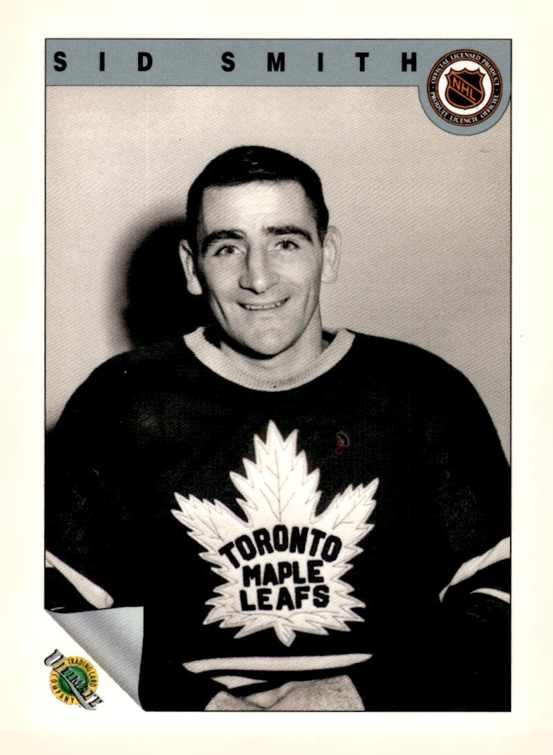 1991-92 Ultimate Original 6 #43 Sid Smith