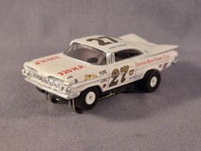 Auto World Junior Johnson 1959 Chevy Impala Thunderjet HO Slot Stock Car Legend
