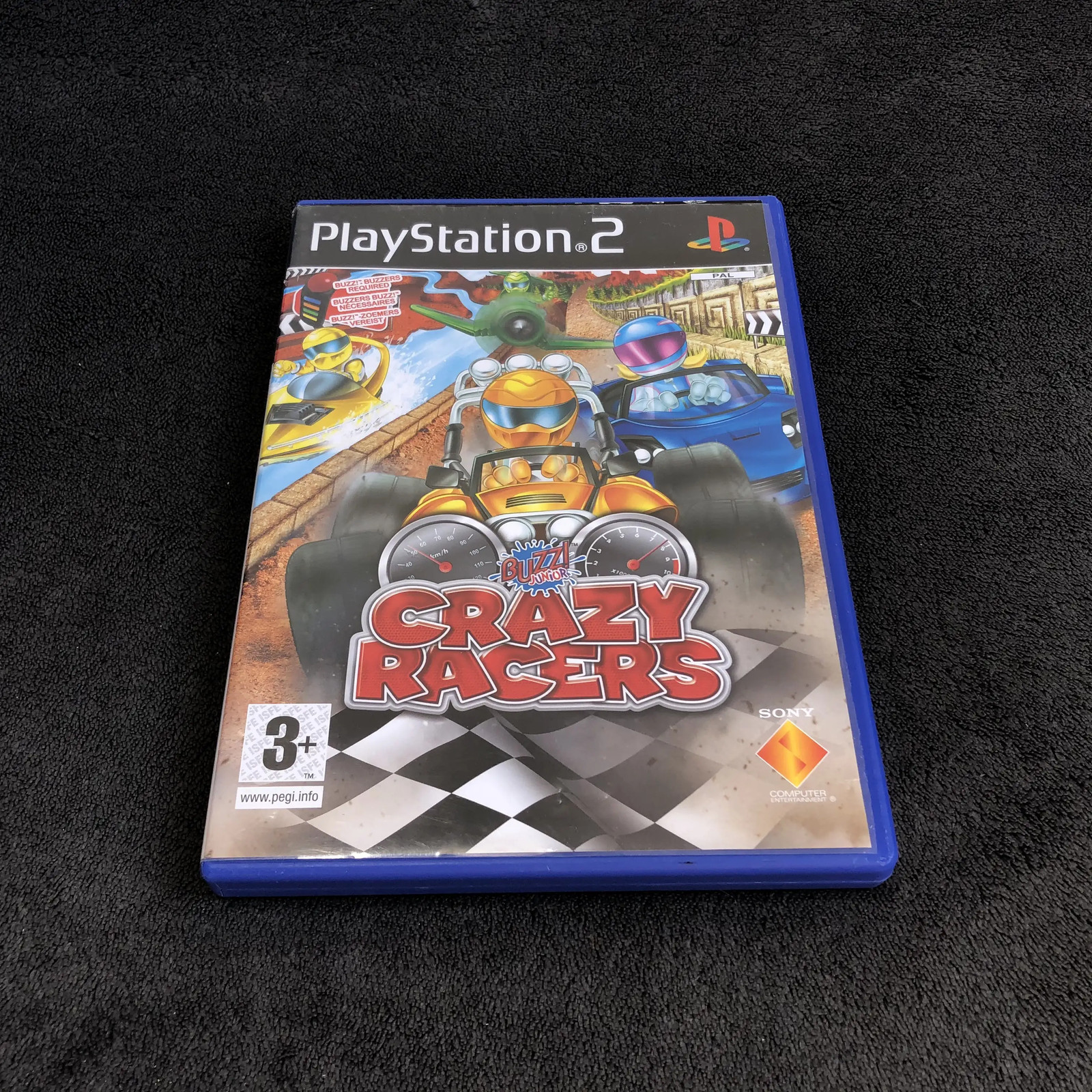 PS2 Buzz! Junior: Crazy Racers FRA Trés Bon état