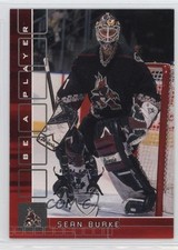 2001-02 ITG Be A Player Memorabilia Ruby Fall Expo 2/10 Sean Burke #83 1r5