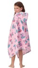 Saint Eve Kids' Hooded Beach Wrap 100% Cotton/Pink (Mermaid)/ One Size 30"x50" — photo 6