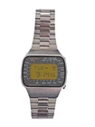 Vintage Seiko World Time M158-5009 Digital LCD Quartz Watch Running  J7 G411