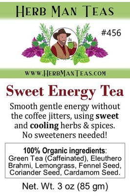 SWEET ENERGY TEA | Refreshing & Sweet | Coffee Replacement | ORGANIC