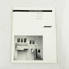 Bose Lifestyle 25 Owners Book Owners Manual G...