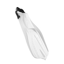 ScubaPro GO Travel Dive Fins - White, Size M-L, Open Heel 25.741.300 