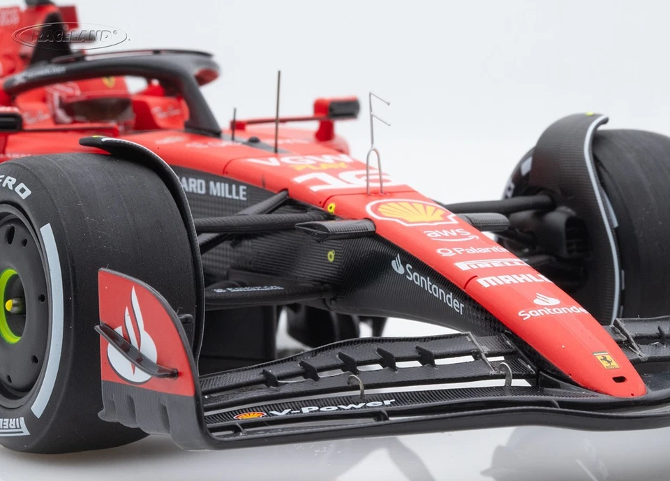 Ferrari SF-23 F1 GP Singapur 2023 Charles Leclerc, Looksmart 1:18, LS18F1055 - Bild 4 von 4