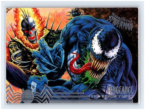 Venom and Vengeance #108 Marvel 1995 Ultra Spider-Man Premier card