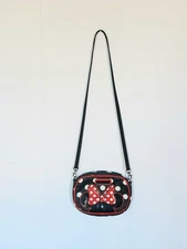 Loungefly Disney Minnie Mouse Polka Dot Purse Crossbody Black/Red/White
