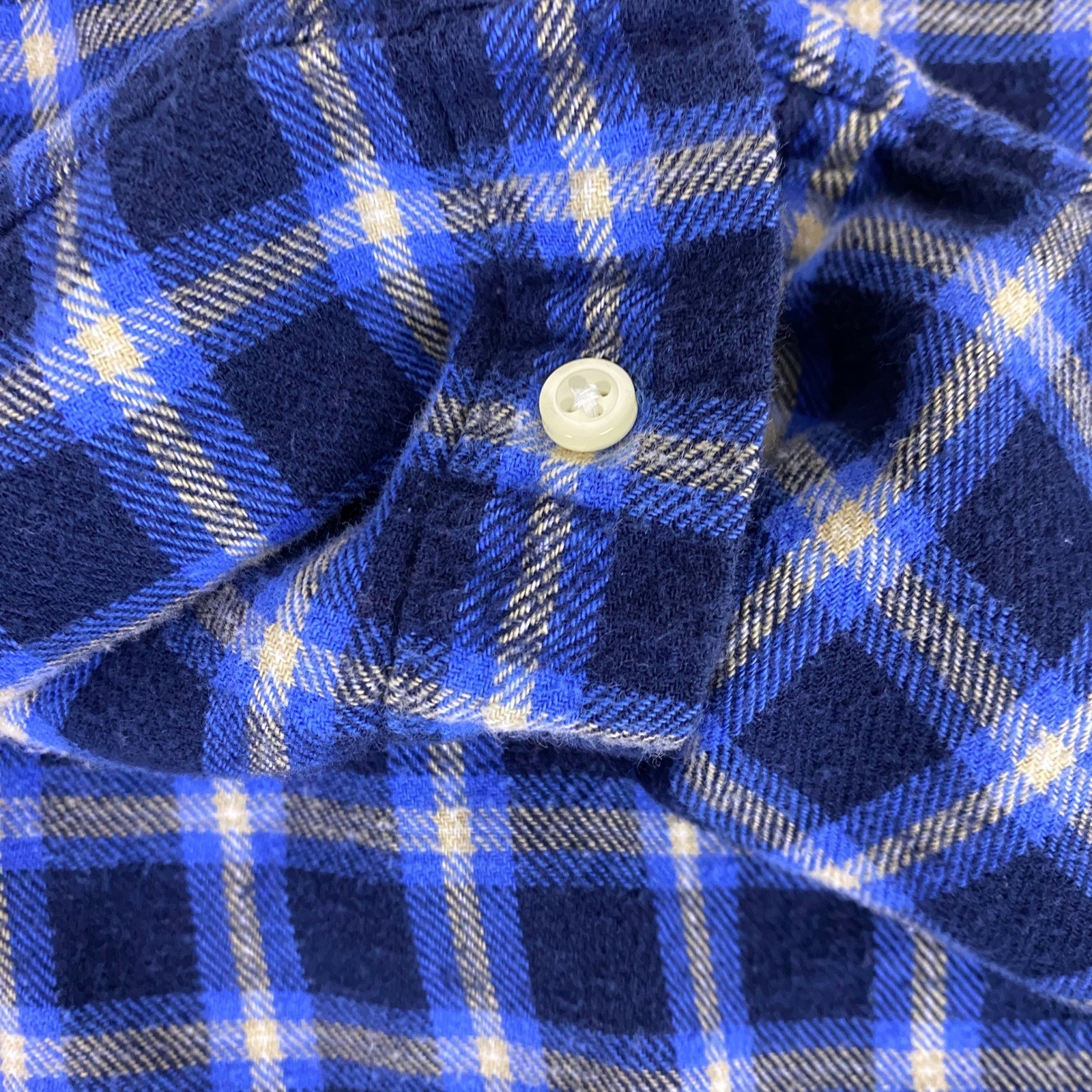 Basic Editions Flannel Button Down Shirt Men's XL… - image 5