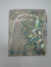 Clear Hologram Star PVC Album Cover Journal Planner Sticker Binder Office