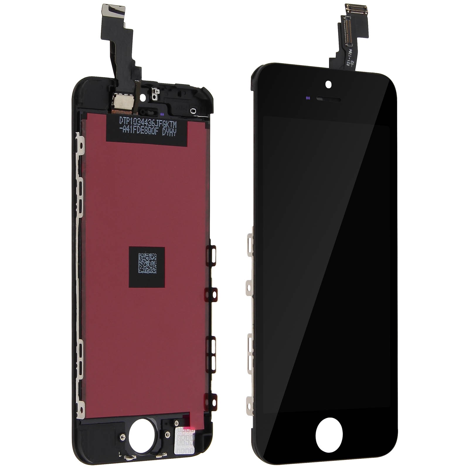 Kit LCD complet iPhone 5C avec écran tactile noir pour remplacement de châssis